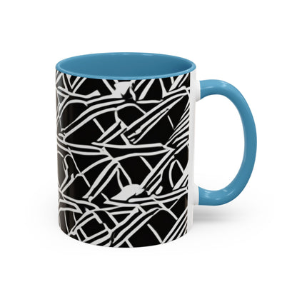 boostlete-boost-mode-pattern-stair-steps-athletic-0311 — Accent Mug 11oz/15oz