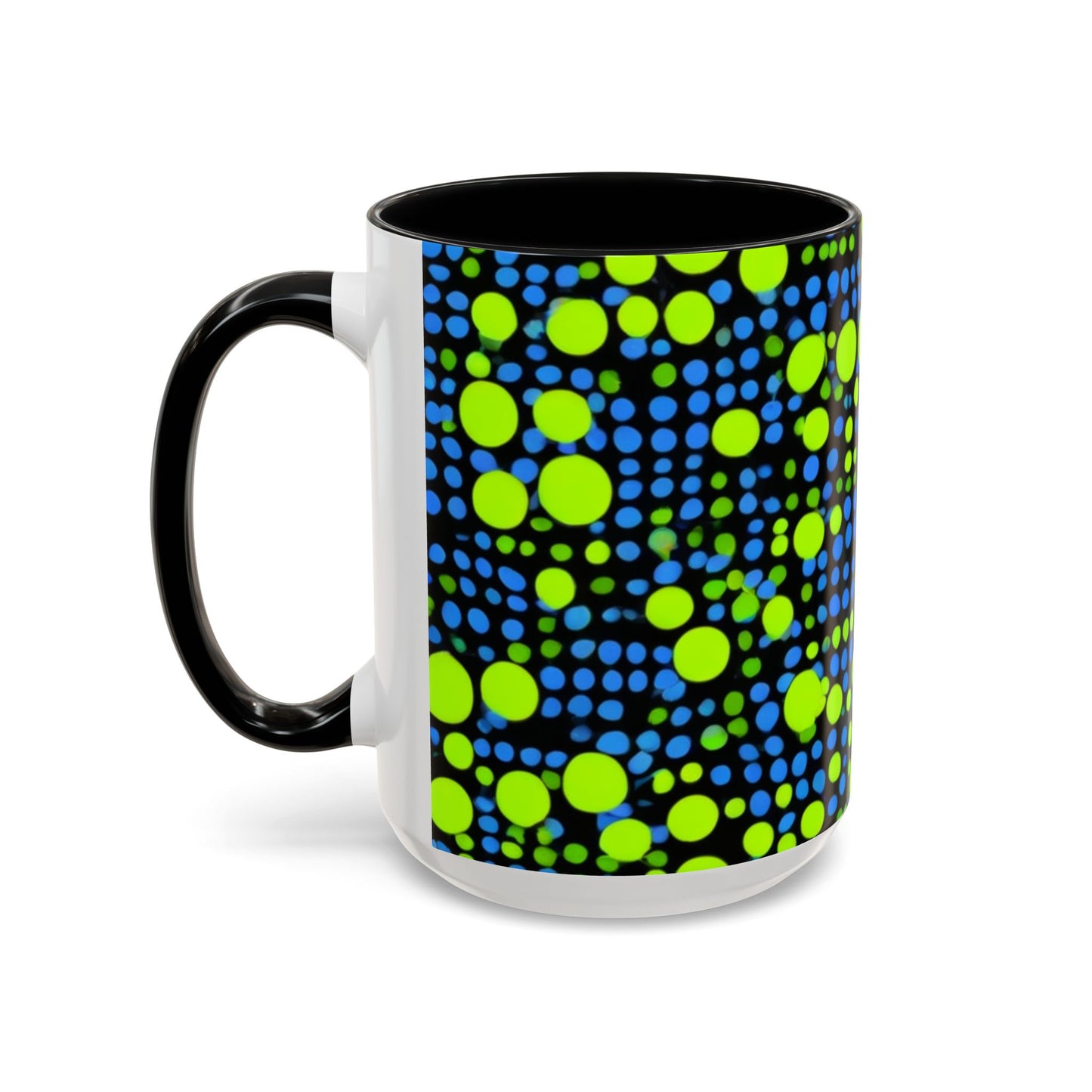 boostlete-mile-by-mile-pattern-dotted-geometric-0071 — Accent Mug 11oz/15oz