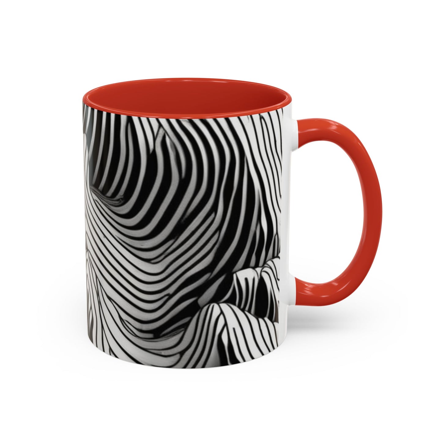 boostlete-field-day-pattern-topographic-isometric-0211 — Accent Mug 11oz/15oz
