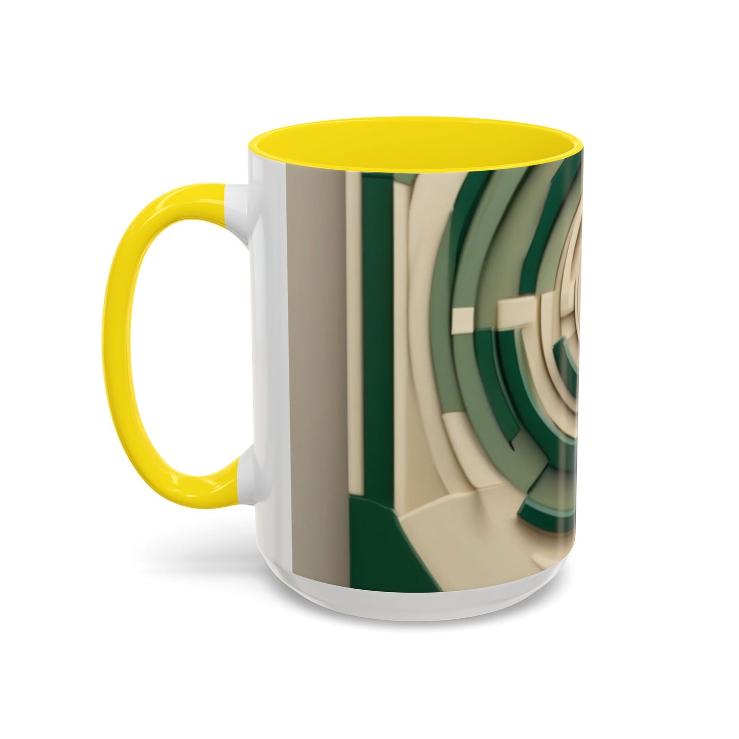 boostlete-mile-by-mile-icon-target-3d-modern-0306 — Accent Mug 11/15oz