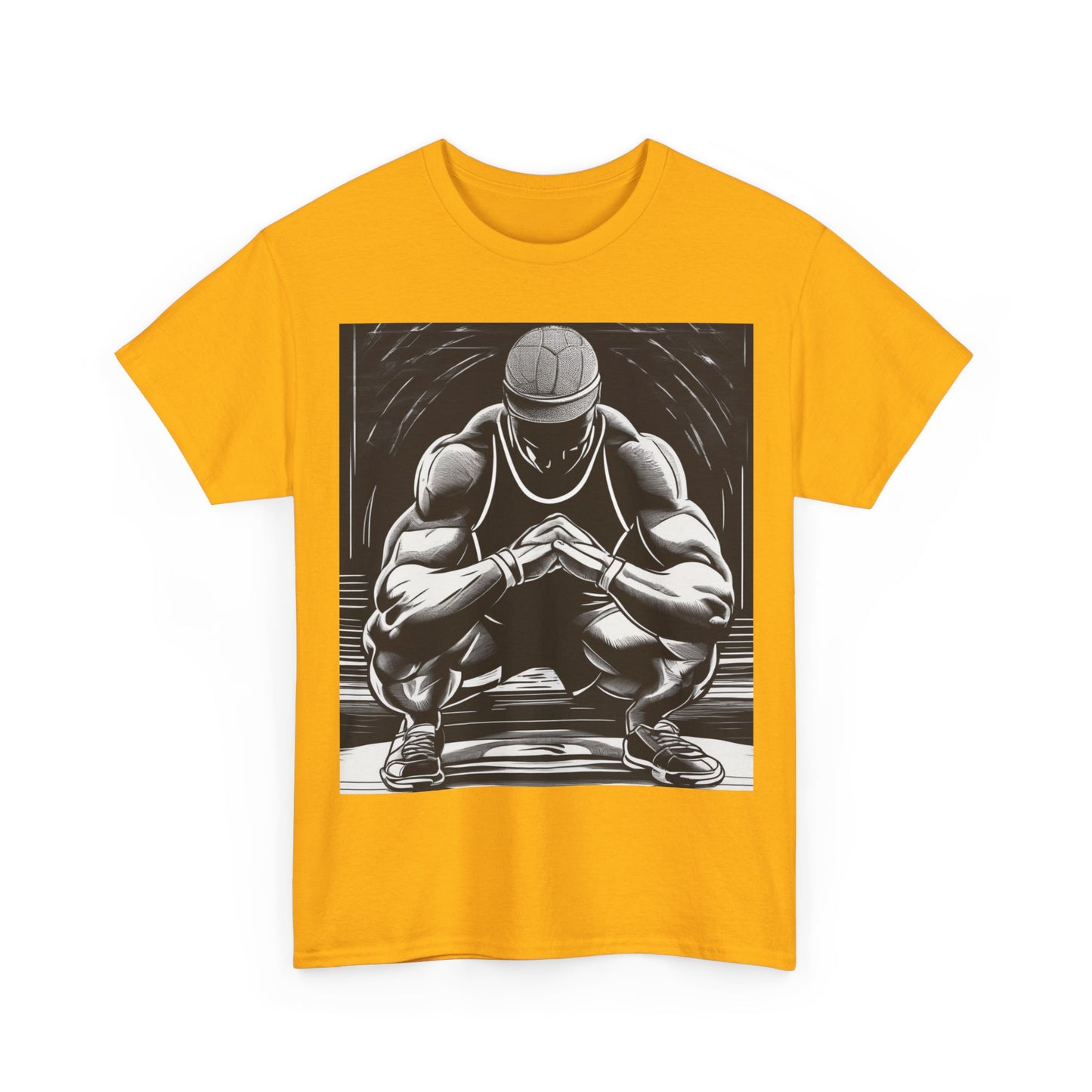 boostlete-pr-season-scene-athlete-outline-athletic-0144 — Unisex Heavy Cotton Tee (Gildan 5000)