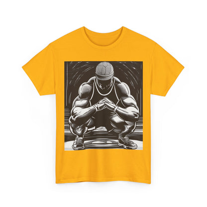 boostlete-pr-season-scene-athlete-outline-athletic-0144 — Unisex Heavy Cotton Tee (Gildan 5000)