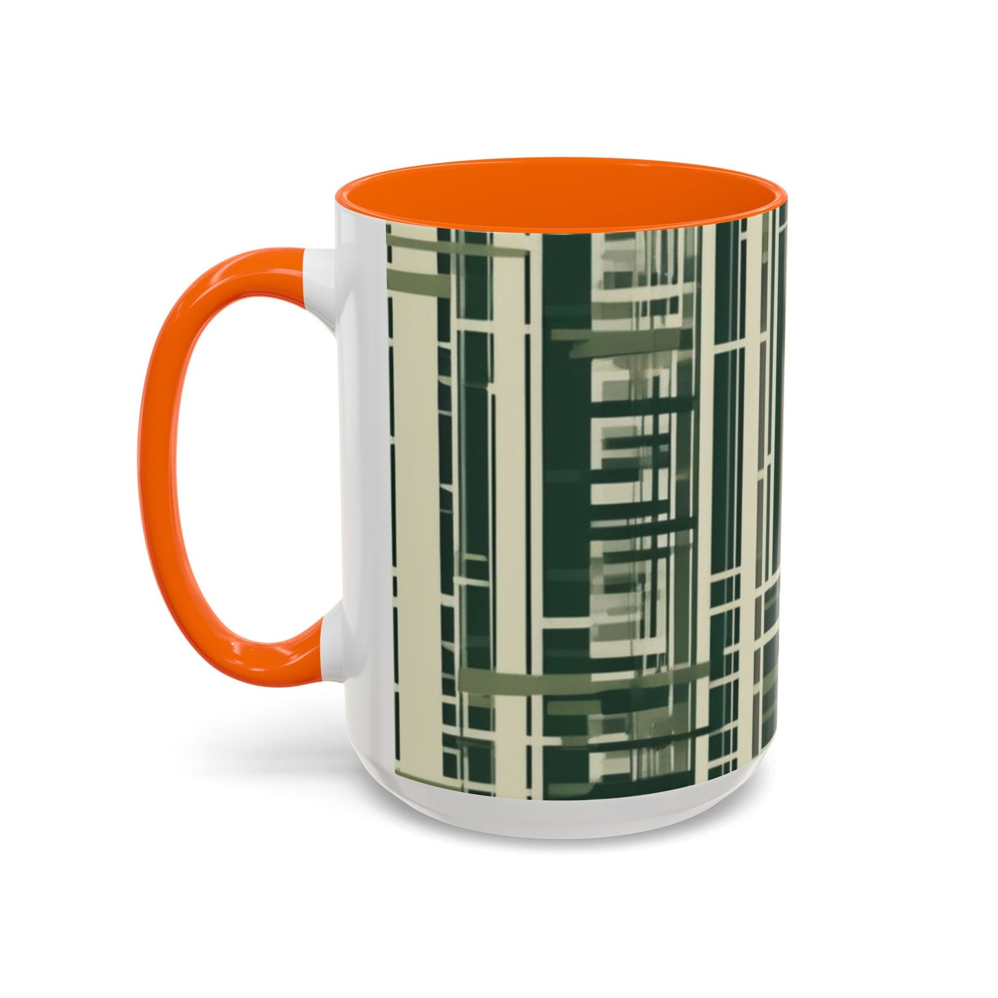 boostlete-quiet-power-pattern-barcode-blueprint-0167 — Accent Mug 11/15oz