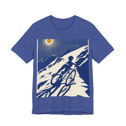 boostlete-am-crew-scene-cyclist-offset-bold-0008 — Unisex Jersey Short Sleeve (B+C 3001)