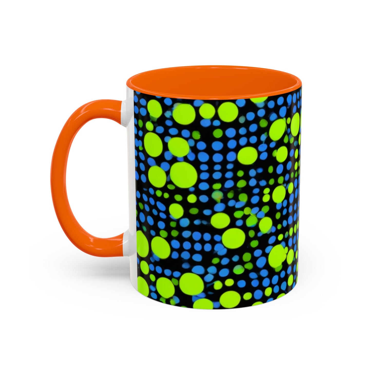 boostlete-mile-by-mile-pattern-dotted-geometric-0071 — Accent Mug 11oz/15oz