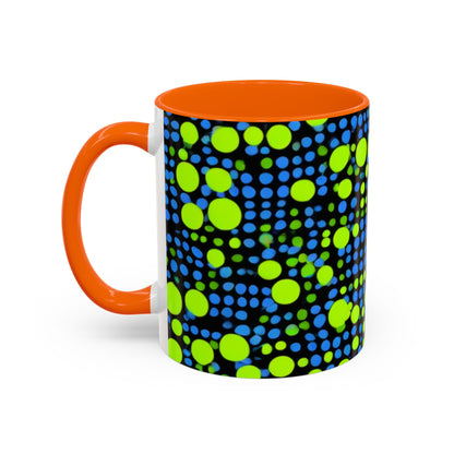 boostlete-mile-by-mile-pattern-dotted-geometric-0071 — Accent Mug 11oz/15oz
