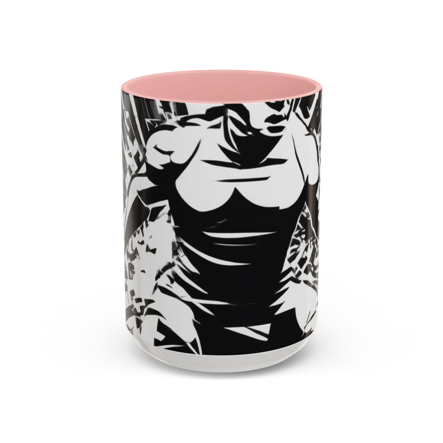 boostlete-field-day-scene-sprinter-halftone-bold-0148 — Accent Mug 11oz/15oz