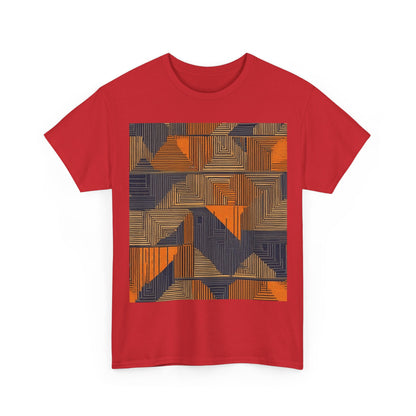boostlete-field-day-pattern-stair-steps-geometric-0055 — Unisex Heavy Cotton Tee (Gildan 5000)