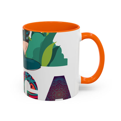 Yoga (41) — Accent Mug 11oz/15oz