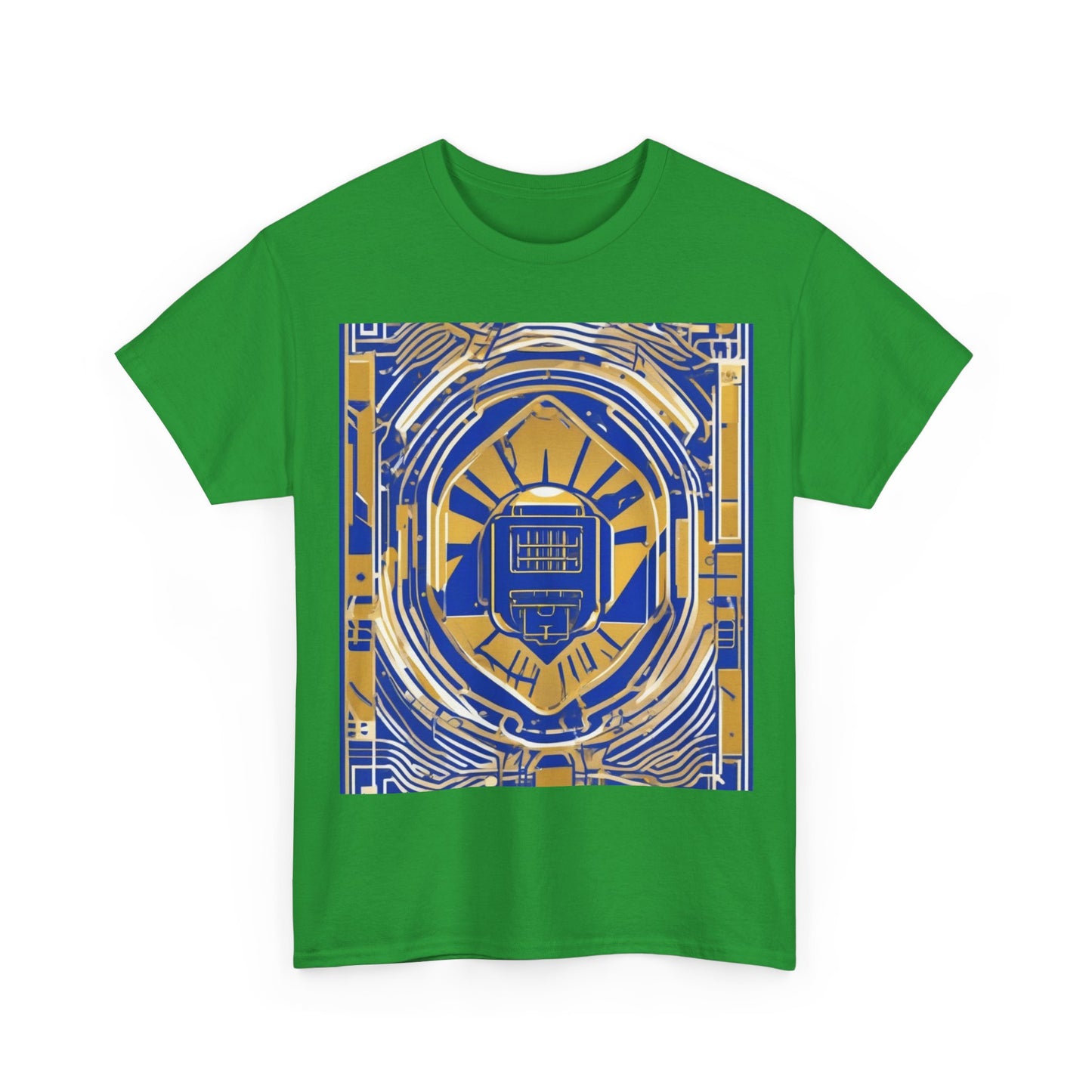 boostlete-mile-by-mile-icon-battery-motion-monoline-0002 — Unisex Heavy Cotton Tee (Gildan 5000)