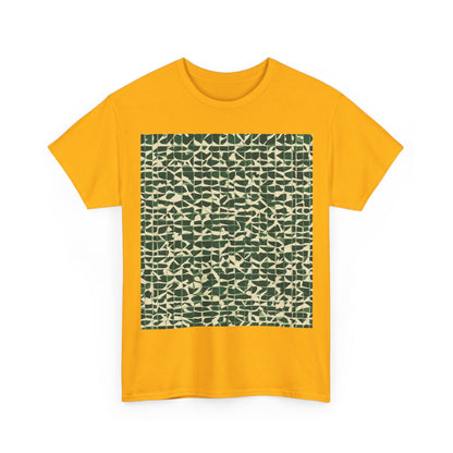 boostlete-iron-intent-pattern-plate-number-isometric-0099 — Unisex Heavy Cotton Tee (Gildan 5000)