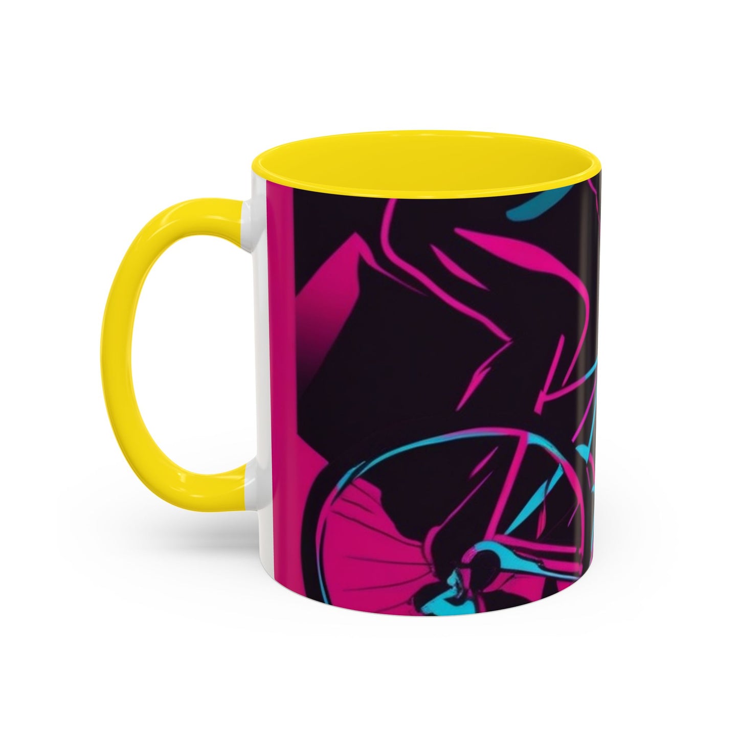 boostlete-rise-grind-scene-cyclist-outline-vector-0868 — Accent Mug 11/15oz