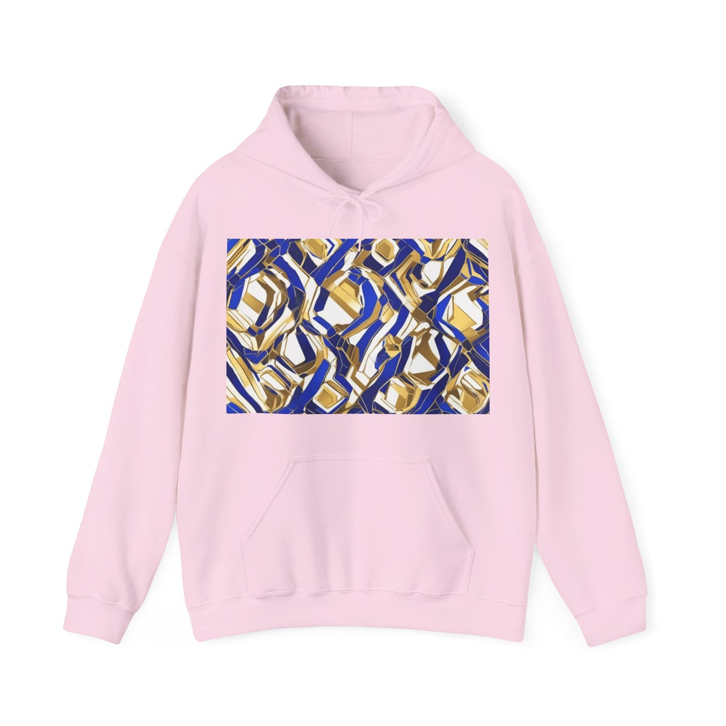 boostlete-boost-mode-pattern-hex-athletic-0611 — Unisex Heavy Blend Hoodie (G18500)