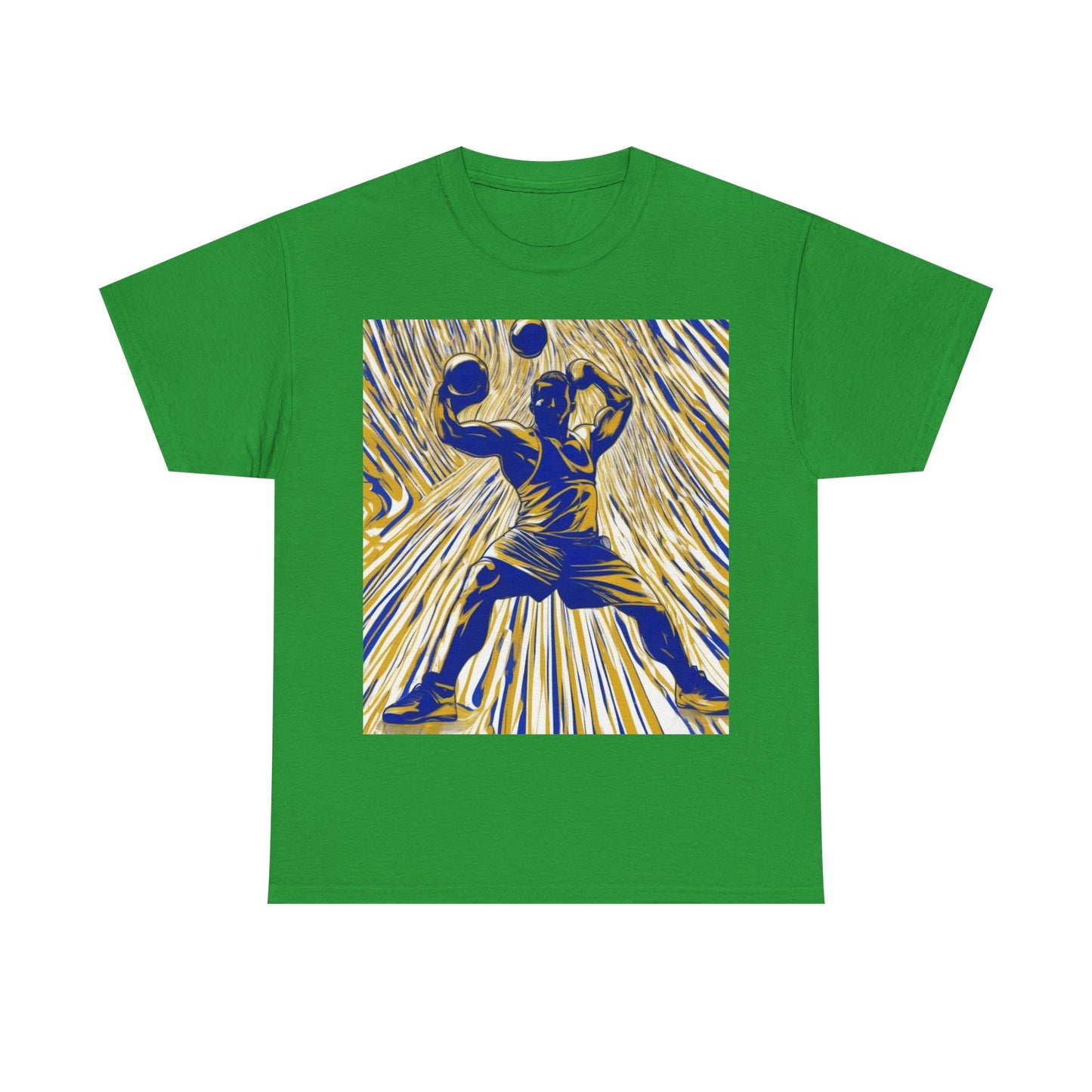 boostlete-rise-grind-scene-kettlebell-speed-engraved-0180 — Unisex Heavy Cotton Tee (Gildan 5000)