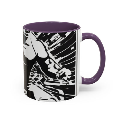 boostlete-field-day-scene-sprinter-halftone-bold-0148 — Accent Mug 11oz/15oz
