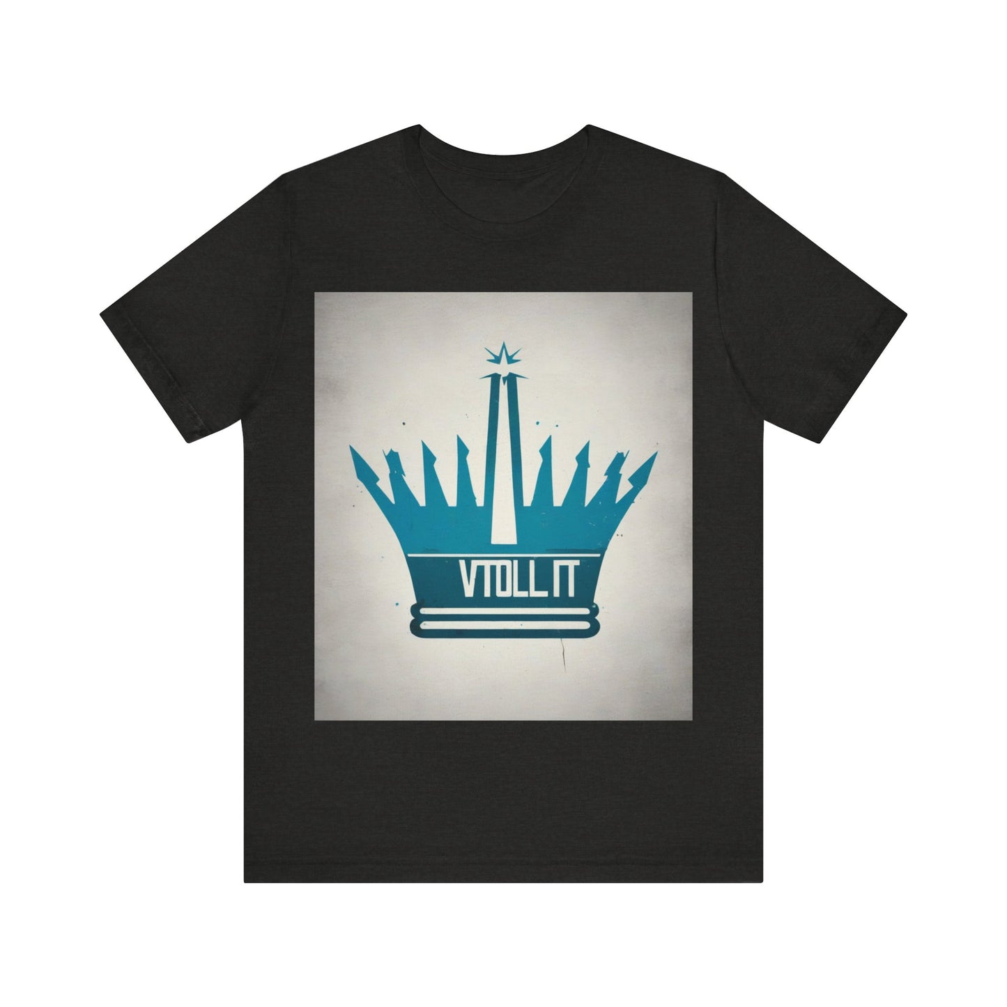boostlete-am-crew-icon-crown-matte-industrial-0058 — Unisex Jersey Short Sleeve (B+C 3001)