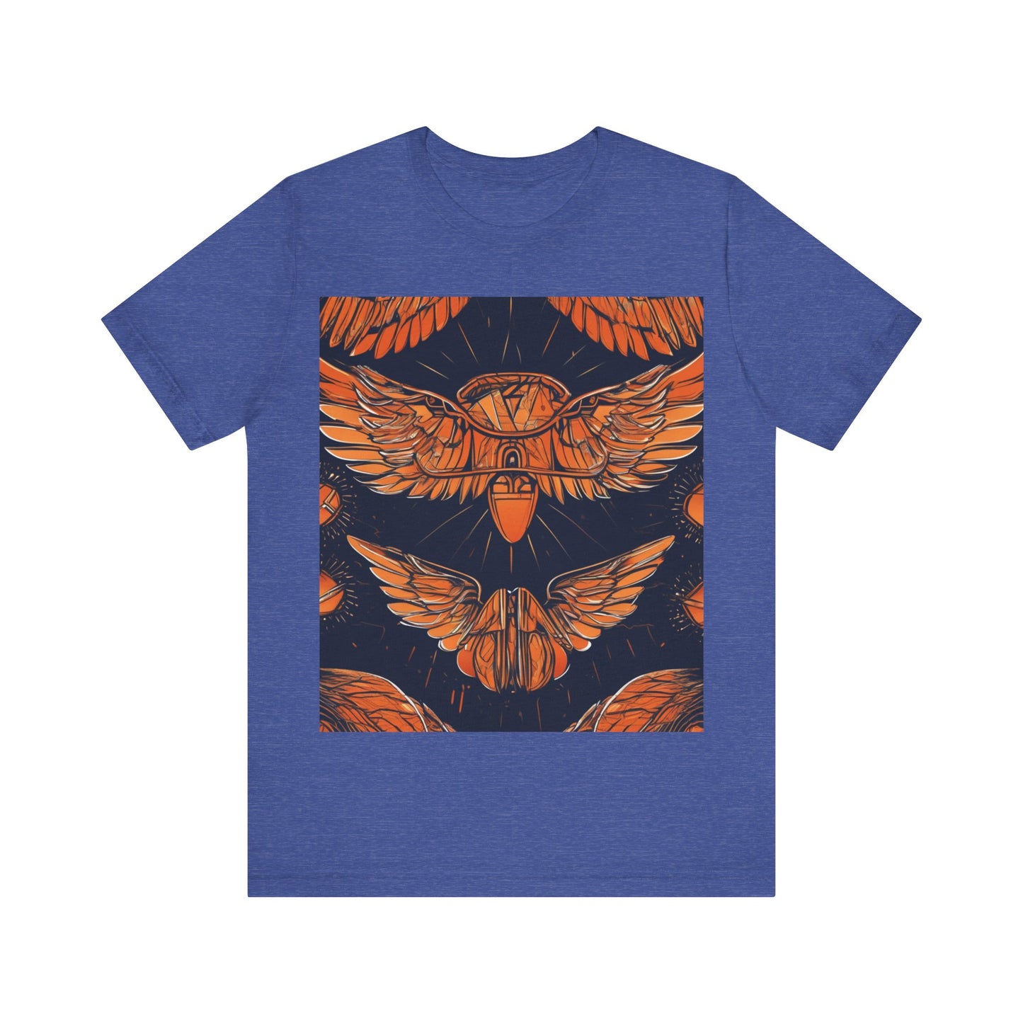 boostlete-field-day-icon-wings-soft-geometric-0298 — Unisex Jersey Short Sleeve (B+C 3001)