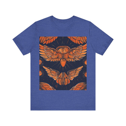 boostlete-field-day-icon-wings-soft-geometric-0298 — Unisex Jersey Short Sleeve (B+C 3001)