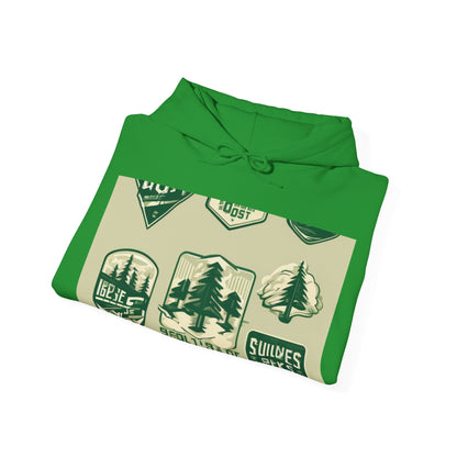 boostlete-mile-by-mile-type-go-get-one-micro-isometric-0441 — Unisex Heavy Blend Hoodie (G18500)