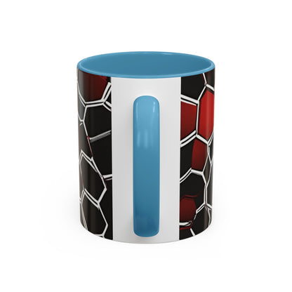 boostlete-quiet-power-pattern-hex-vector-0039 — Accent Mug 11/15oz