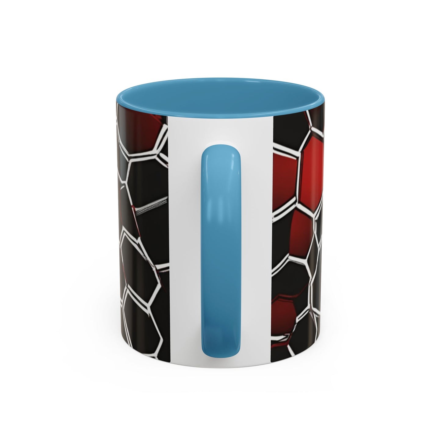 boostlete-quiet-power-pattern-hex-vector-0039 — Accent Mug 11/15oz