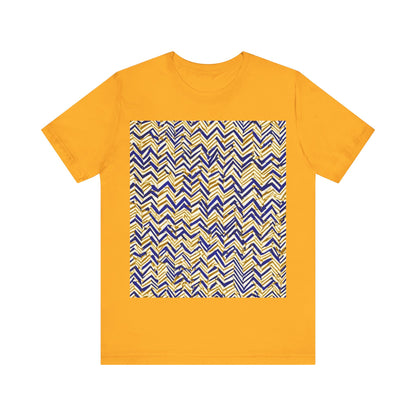 boostlete-boost-mode-pattern-ekg-line-art-0091 — Unisex Jersey Short Sleeve (B+C 3001)