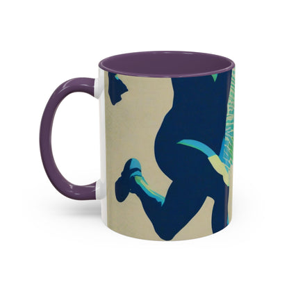 boostlete-am-crew-scene-sprinter-halftone-engraved-0092 — Accent Mug 11oz/15oz