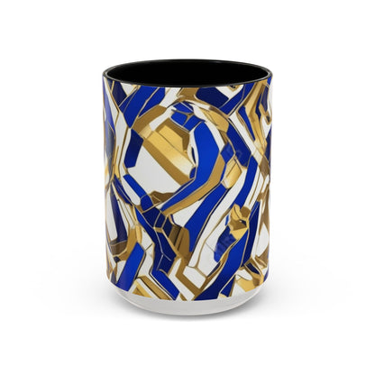 boostlete-boost-mode-pattern-hex-athletic-0611 — Accent Mug 11/15oz