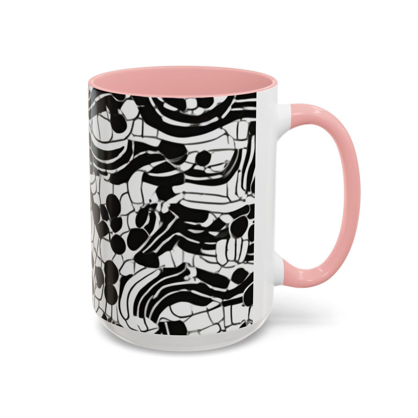 boostlete-rise-grind-pattern-dotted-line-art-0483 — Accent Mug 11/15oz
