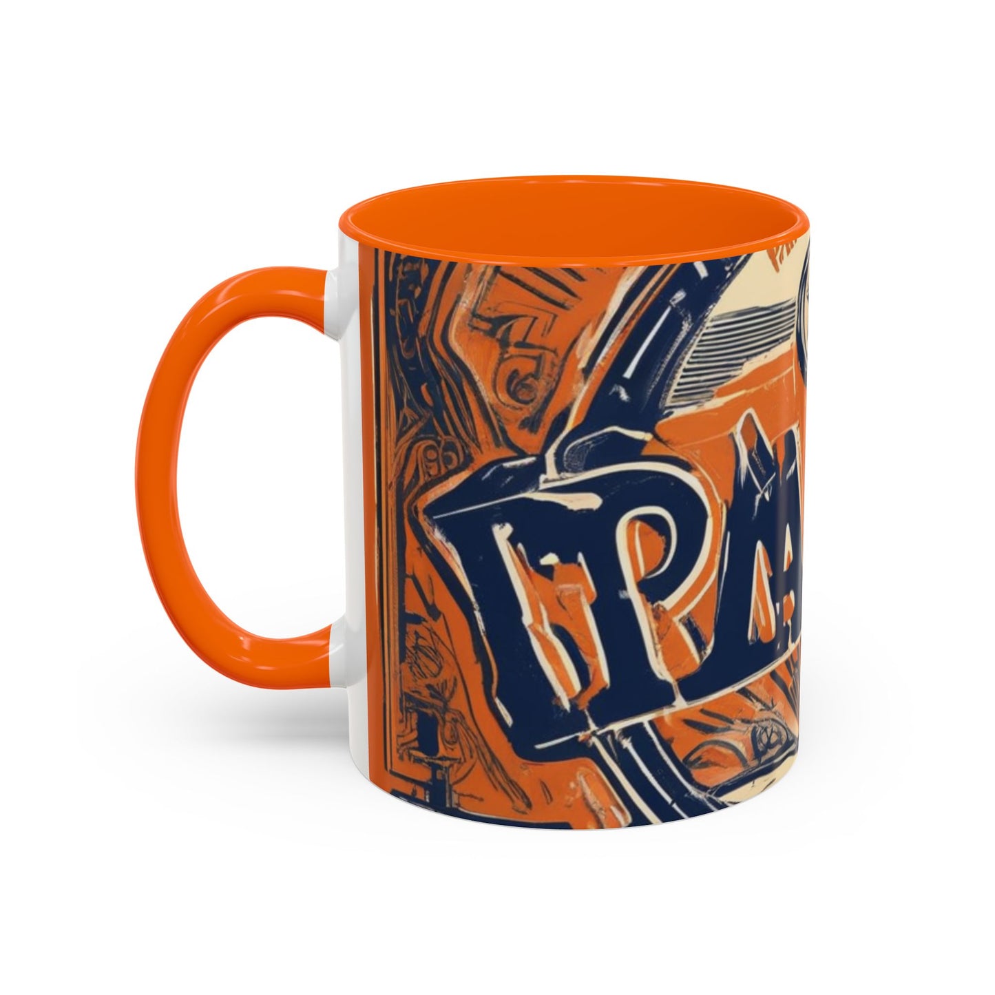 boostlete-am-crew-type-practice-makes-permanent-outline-over-solid-badge-0405 — Accent Mug 11/15oz