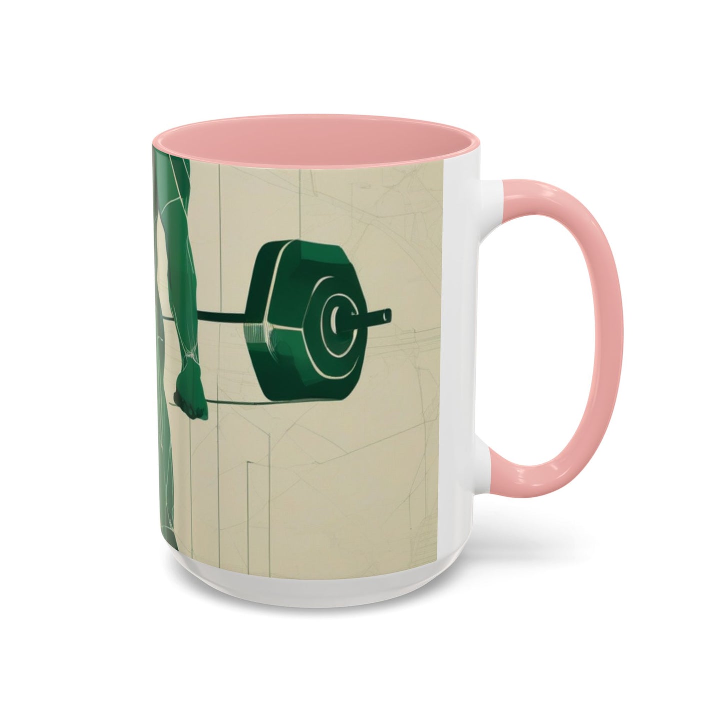 boostlete-boost-mode-scene-deadlift-glitch-blueprint-0044 — Accent Mug 11oz/15oz