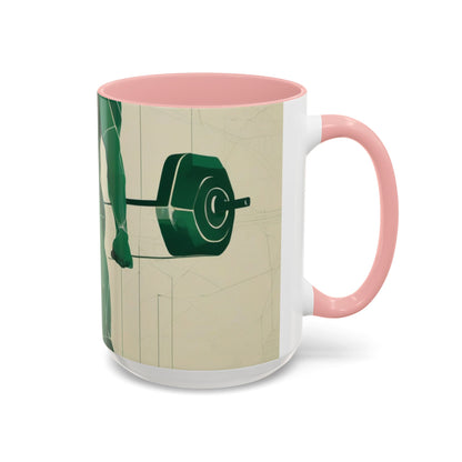 boostlete-boost-mode-scene-deadlift-glitch-blueprint-0044 — Accent Mug 11oz/15oz