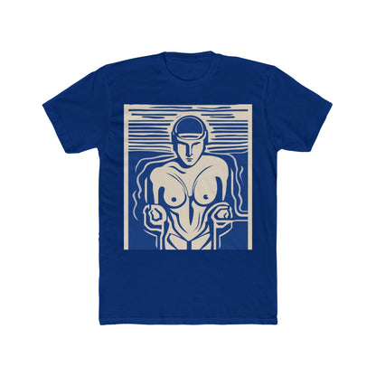 boostlete-boost-mode-icon-swimmer-motion-vector-0062 — Unisex Cotton Crew Tee (NL 3600)