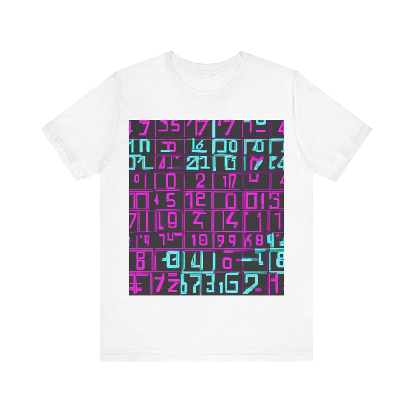 boostlete-iron-intent-pattern-plate-number-retro-0227 — Unisex Jersey Short Sleeve (B+C 3001)