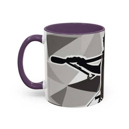 boostlete-am-crew-scene-rower-outline-geometric-0060 — Accent Mug 11oz/15oz