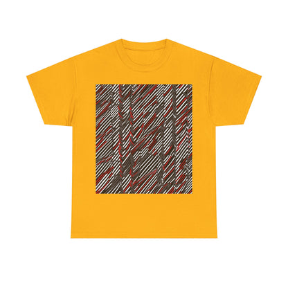 boostlete-field-day-pattern-diagonal-paper-0287 — Unisex Heavy Cotton Tee (Gildan 5000)