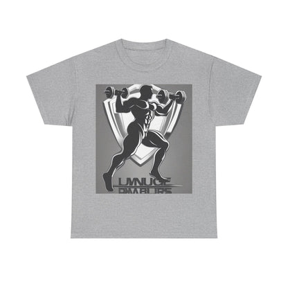 boostlete-mile-by-mile-scene-lunge-3d-athletic-0020 — Unisex Heavy Cotton Tee (Gildan 5000)