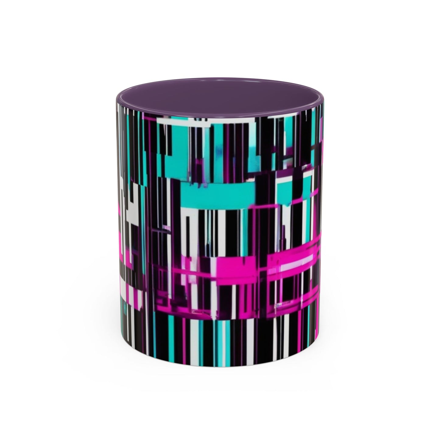 boostlete-am-crew-pattern-barcode-bold-0023 — Accent Mug 11oz/15oz