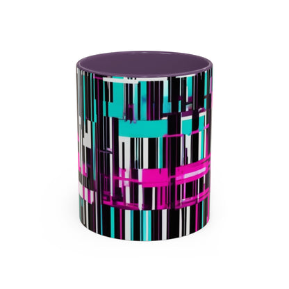 boostlete-am-crew-pattern-barcode-bold-0023 — Accent Mug 11oz/15oz