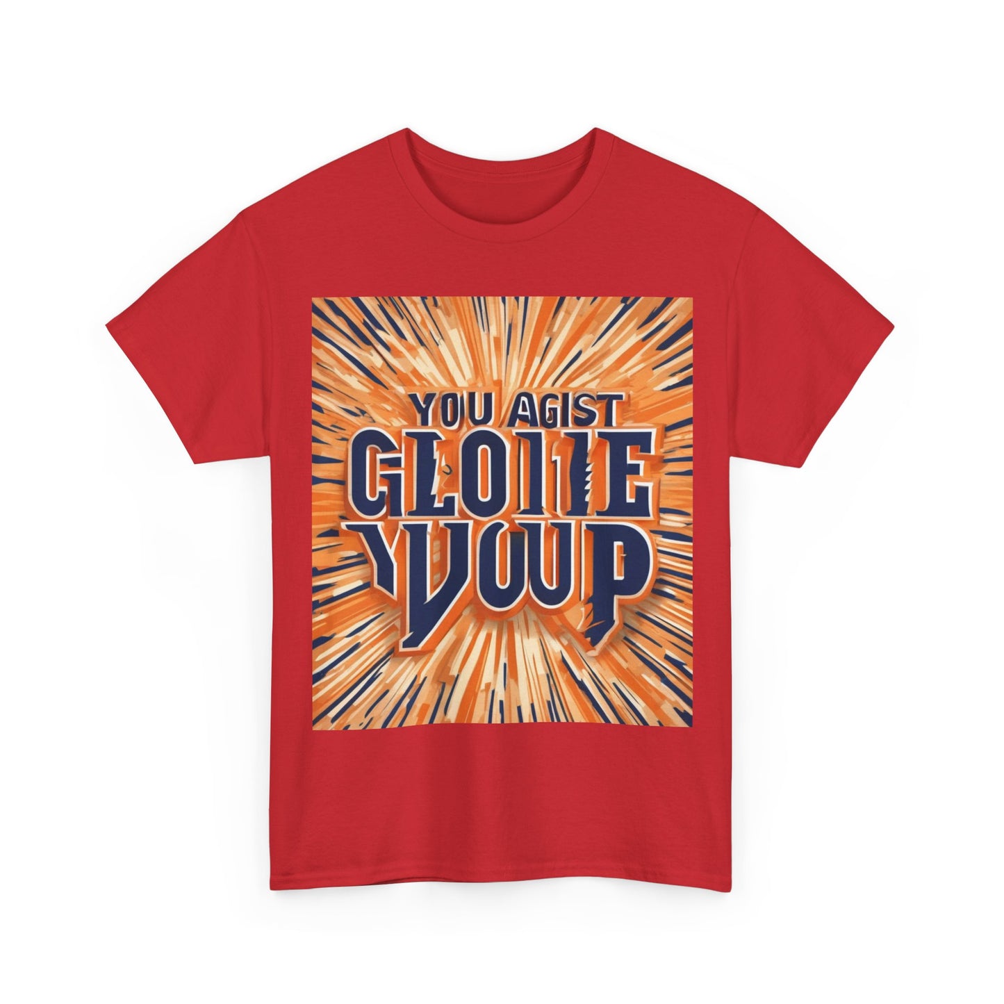 boostlete-rise-grind-type-you-against-you-split-modern-0145 — Unisex Heavy Cotton Tee (Gildan 5000)