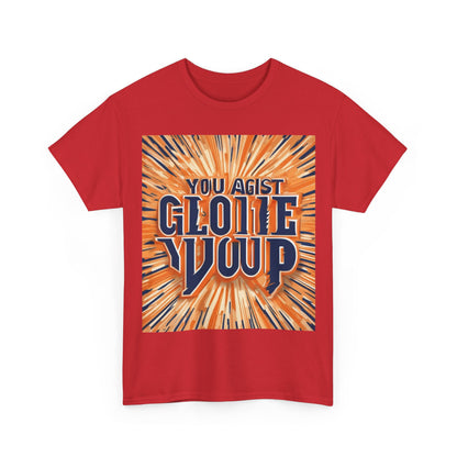 boostlete-rise-grind-type-you-against-you-split-modern-0145 — Unisex Heavy Cotton Tee (Gildan 5000)