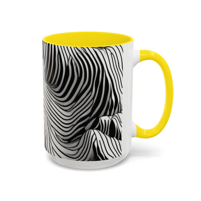 boostlete-field-day-pattern-topographic-isometric-0211 — Accent Mug 11oz/15oz