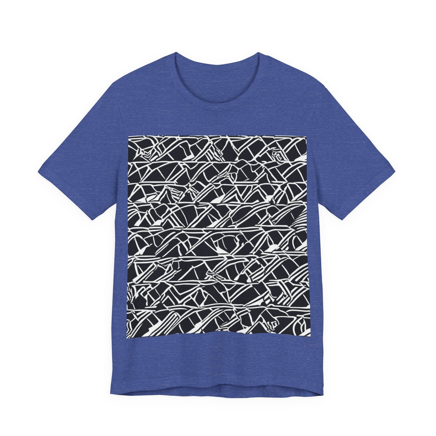 boostlete-boost-mode-pattern-stair-steps-athletic-0311 — Unisex Jersey Short Sleeve (B+C 3001)