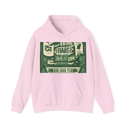 boostlete-am-crew-type-charge-ahead-banner-paper-0965 — Unisex Heavy Blend Hoodie (G18500)