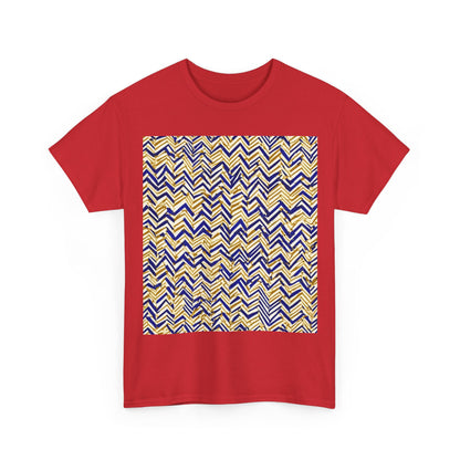 boostlete-boost-mode-pattern-ekg-line-art-0091 — Unisex Heavy Cotton Tee (Gildan 5000)