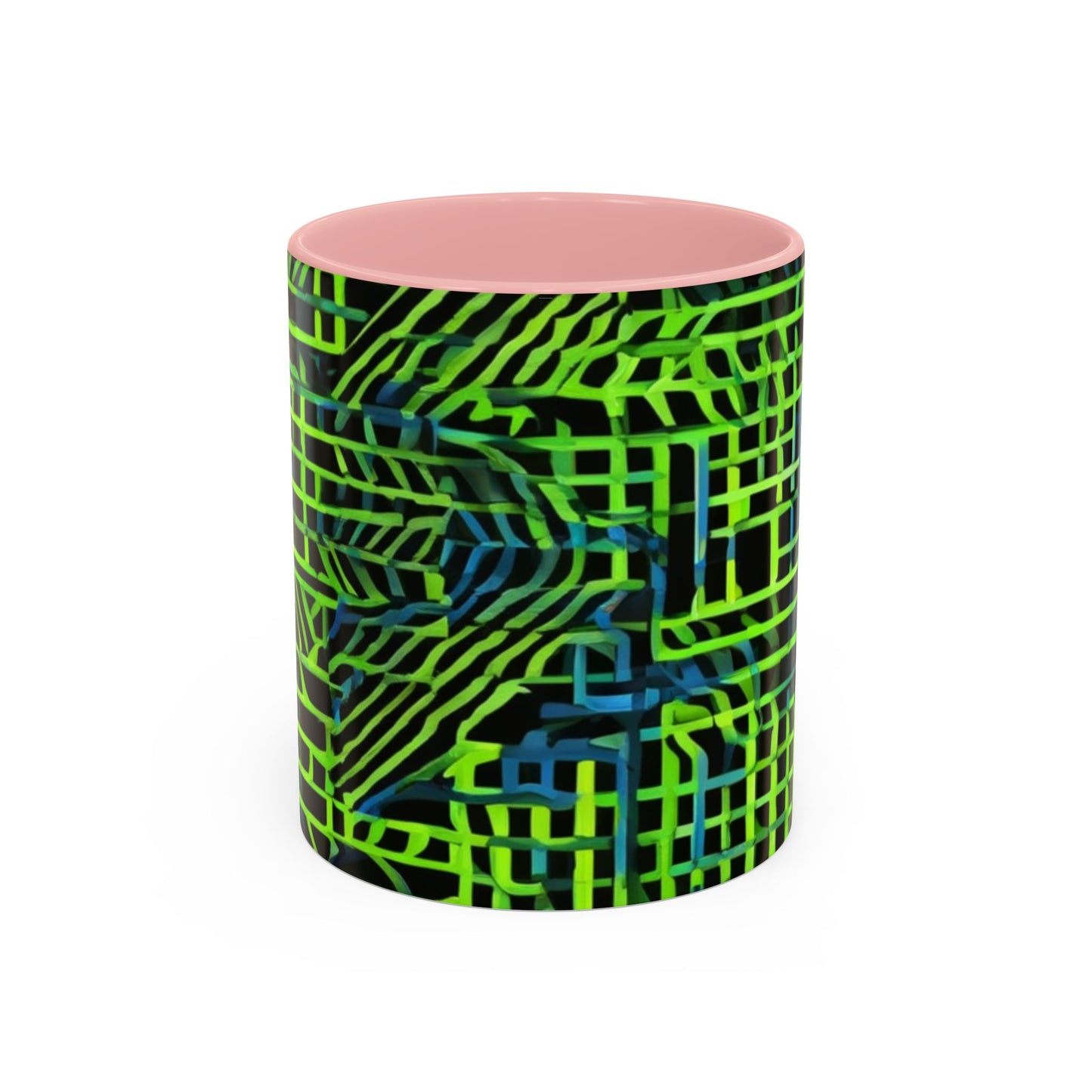 boostlete-quiet-power-pattern-stair-steps-industrial-0751 — Accent Mug 11/15oz