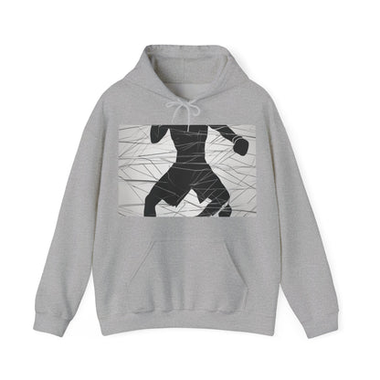 boostlete-mile-by-mile-scene-boxer-motion-geometric-0028 — Unisex Heavy Blend Hooded Sweatshirt (Gildan)