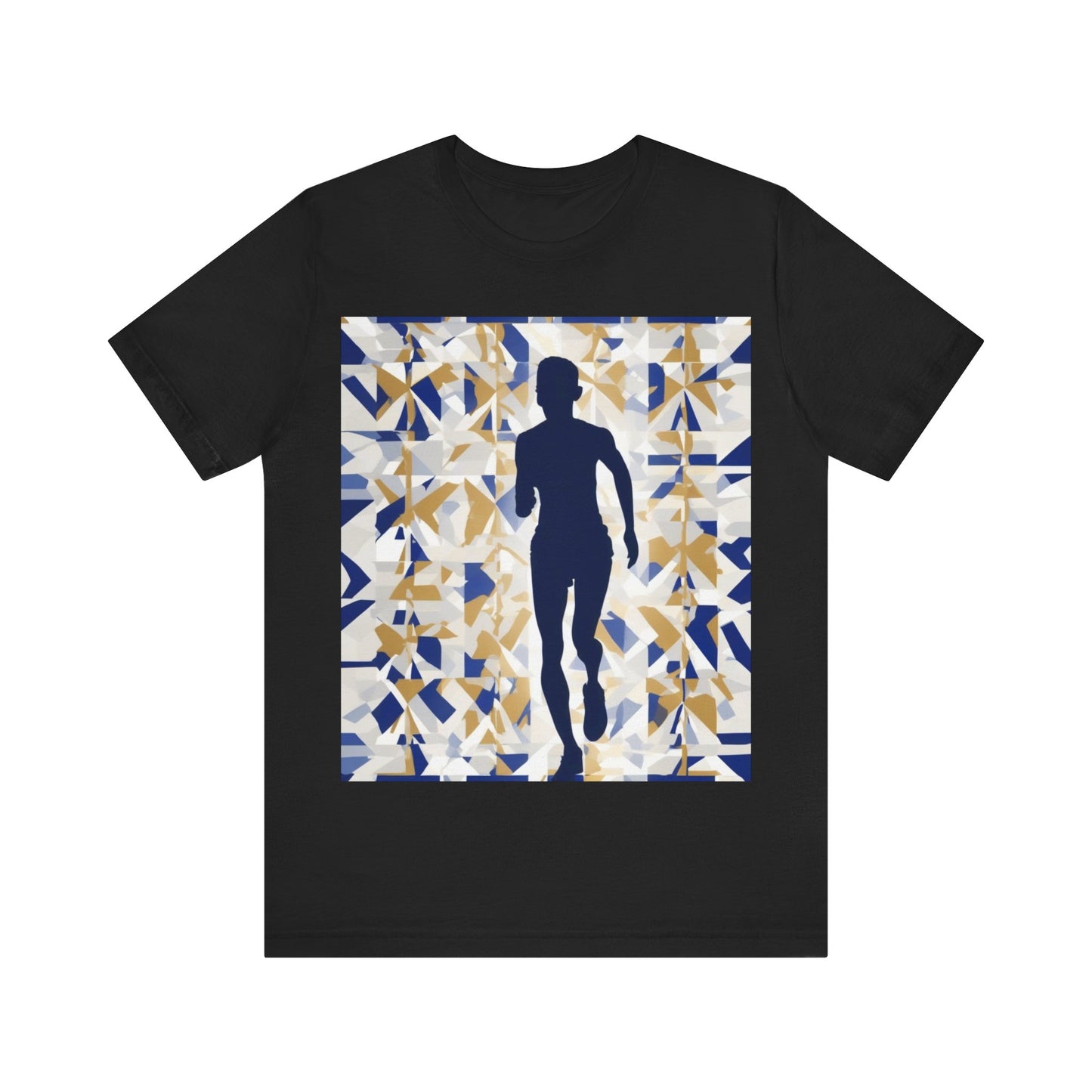 boostlete-recovery-progress-scene-marathoner-matte-geometric-0448 — Unisex Jersey Short Sleeve (B+C 3001)