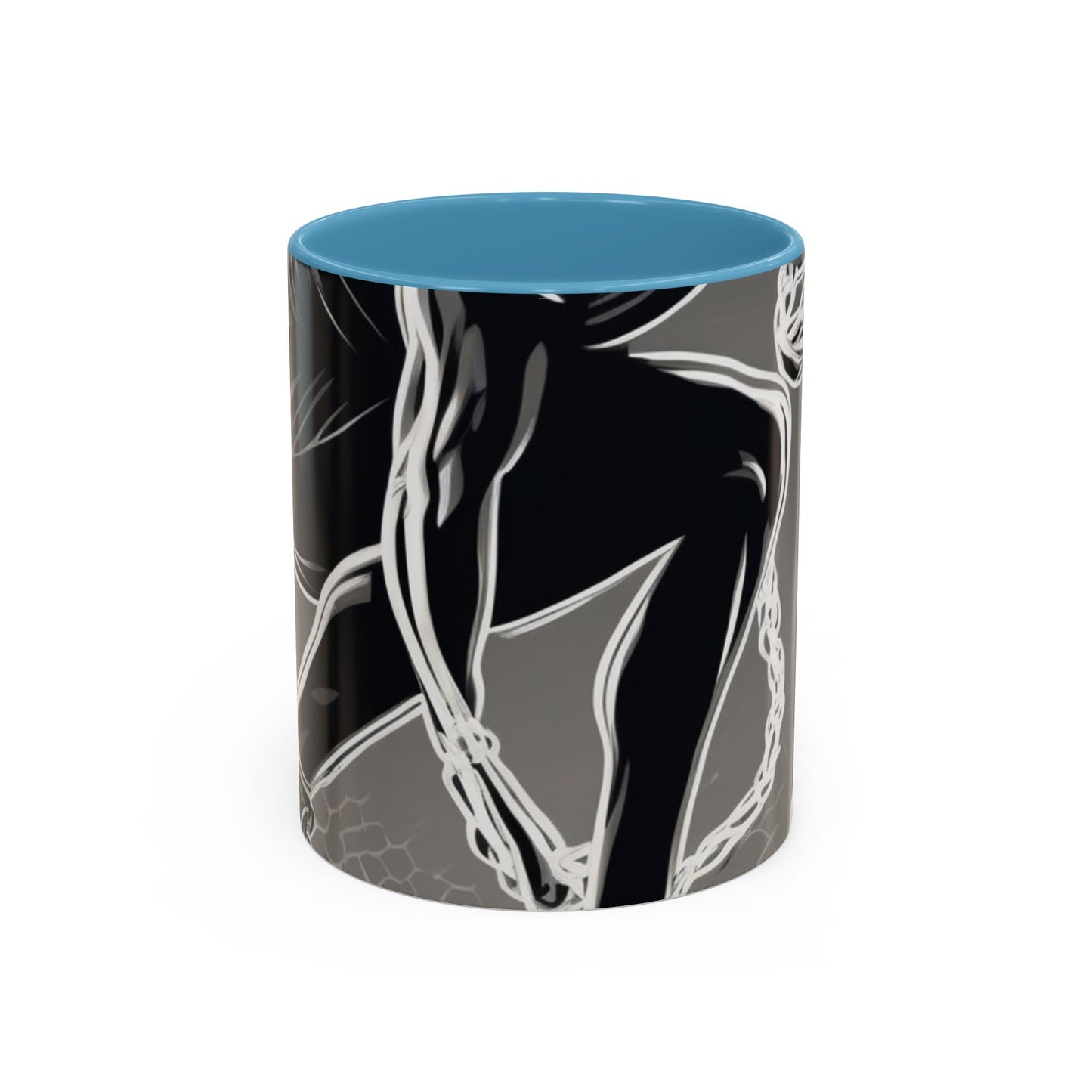 boostlete-recovery-progress-scene-runner-halftone-engraved-0068 — Accent Mug 11oz/15oz