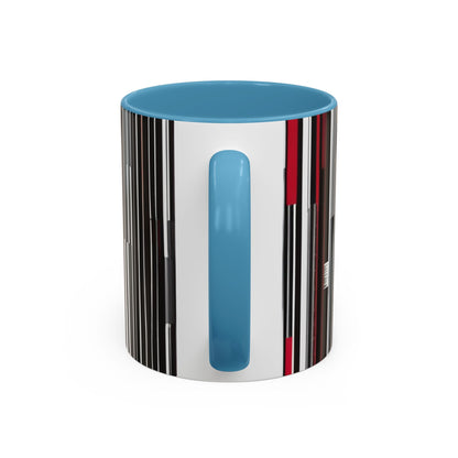 boostlete-am-crew-pattern-barcode-athletic-0911 — Accent Mug 11/15oz